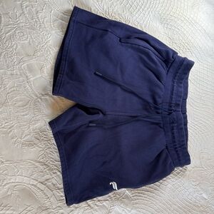 Navy Blue Athletic Shorts